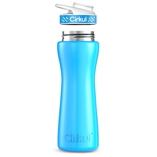 22oz. Stainless Steel Bottle & Comfort Grip Lid